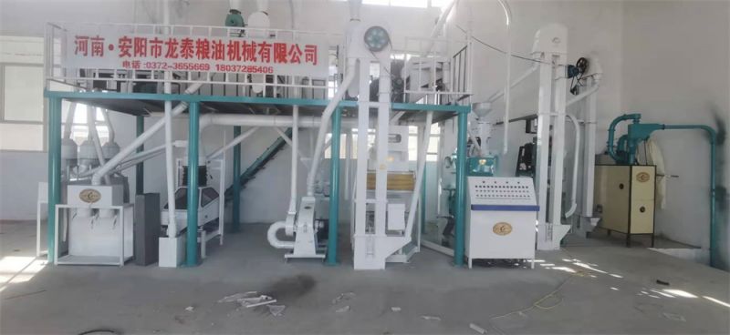 10噸玉米糝、粉聯(lián)產(chǎn)生產(chǎn)線  日產(chǎn)